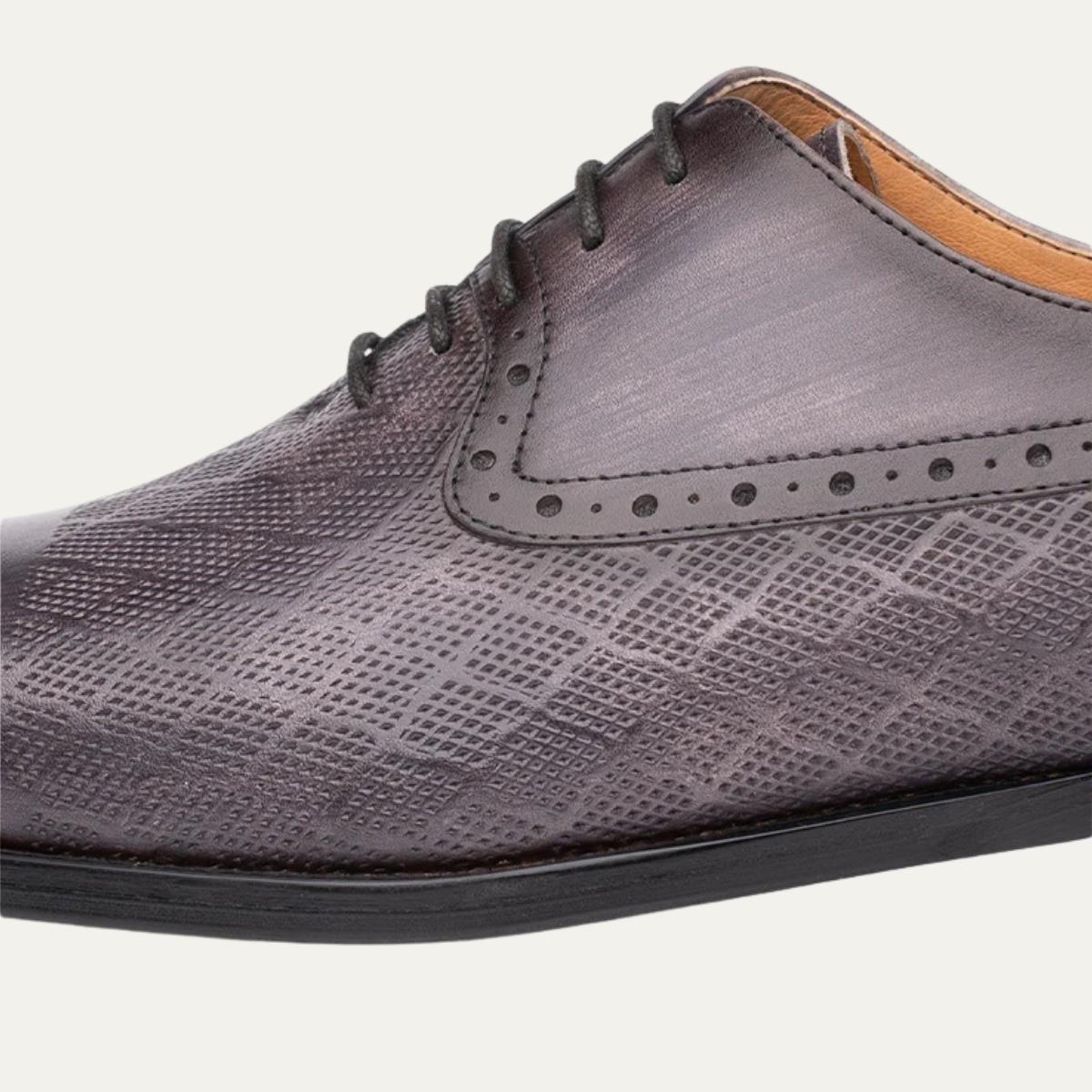 The Bolzano - Les Chaussures de Ville en Cuir pour Hommes – Chaussures à Lacets Élégantes