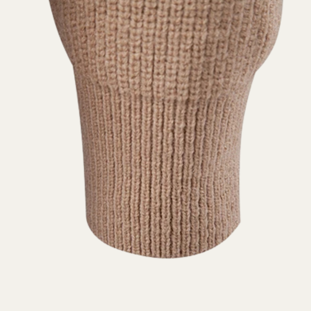 The Alberobello - Cardigan Tricoté à Col Montant pour Homme