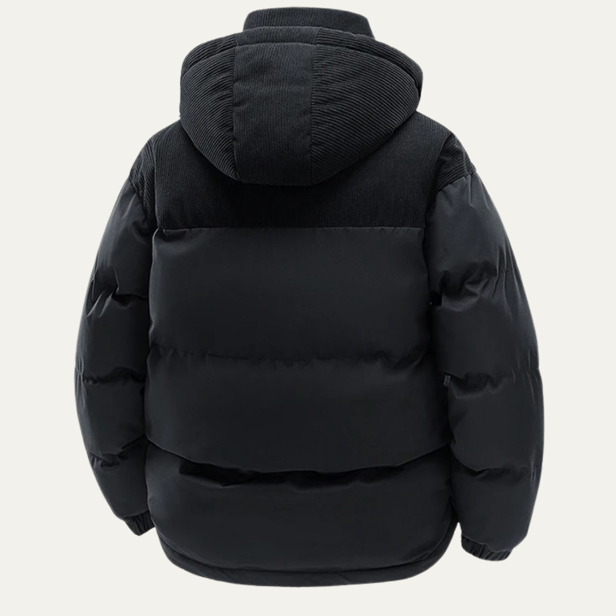 The Cranleigh - Doudoune Matelassée Chaude pour Hommes - Noir