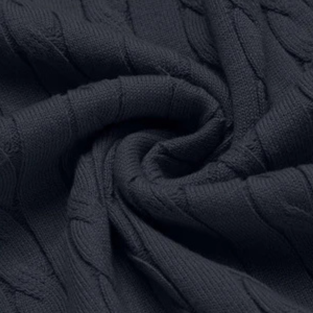 The Fort William - Pull classique léger à torsades pour homme