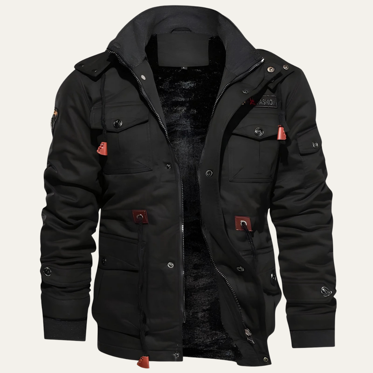 The Lonsdale - Veste Tactique Militaire Imperméable pour Hommes