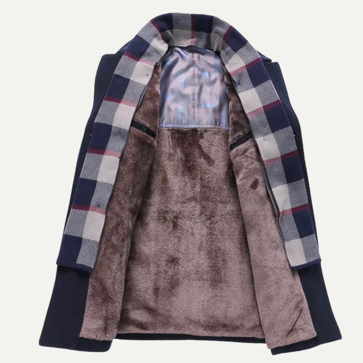 The Kensington - manteau long d'hiver en mélange de laine pour hommes