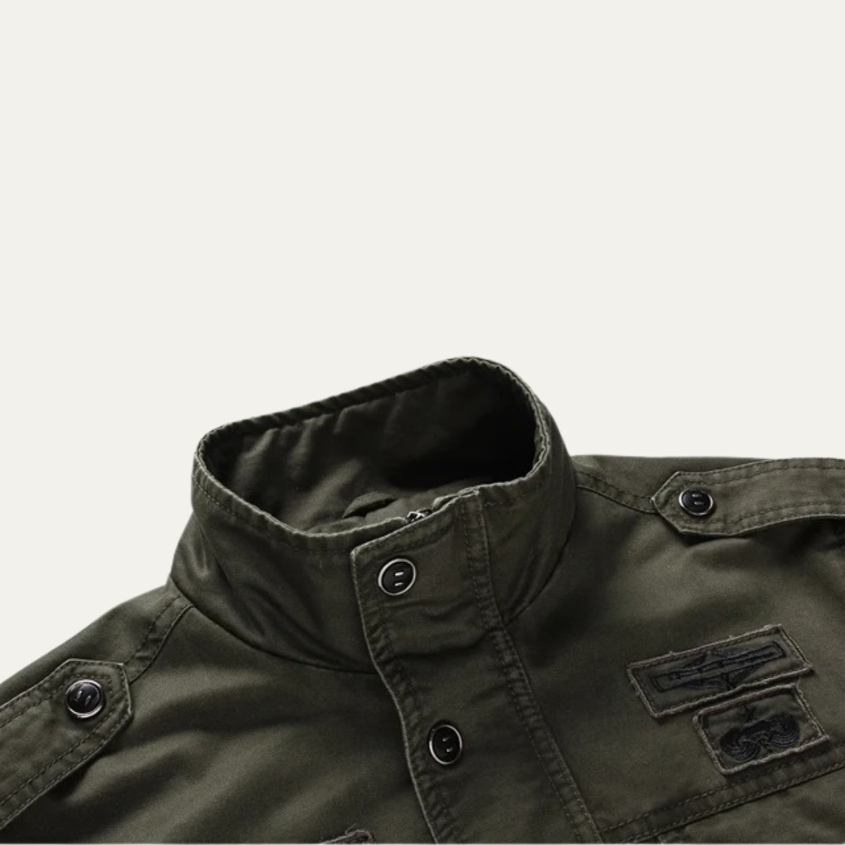 The Aberdeen - Veste cargo tendance en coton pour homme avec poches