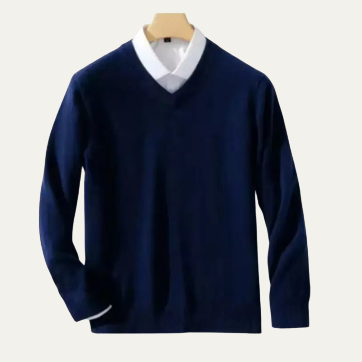 The Brambleton - Pull pour homme 100 % laine cachemire douce et luxueuse