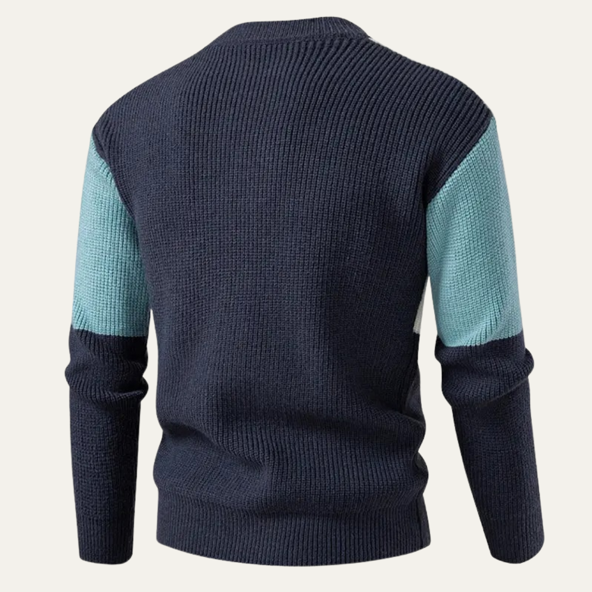 The Caldaro – pull en maille color block chaud pour homme