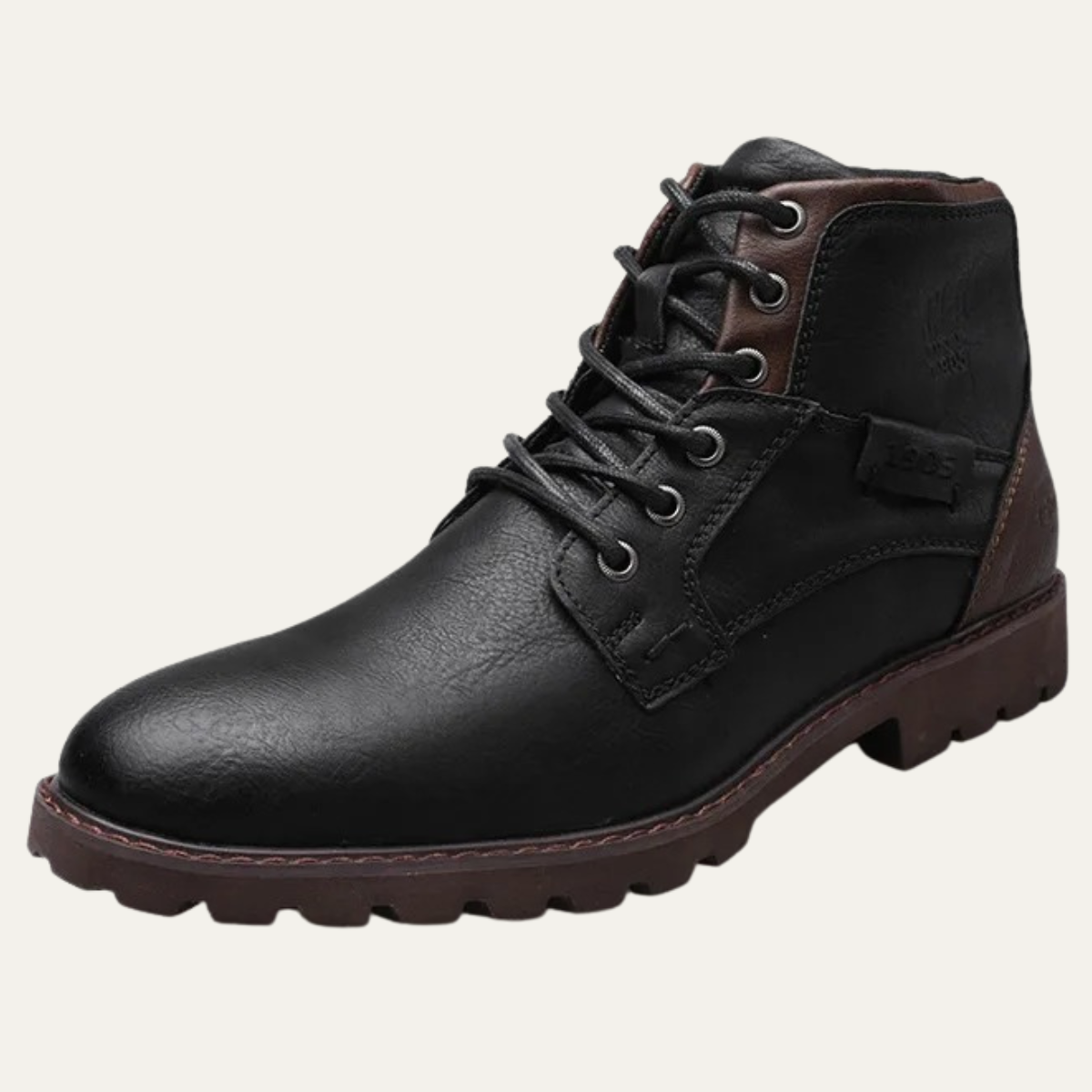 The Stanhope - Bottes de Biker Vintage Durables pour Hommes