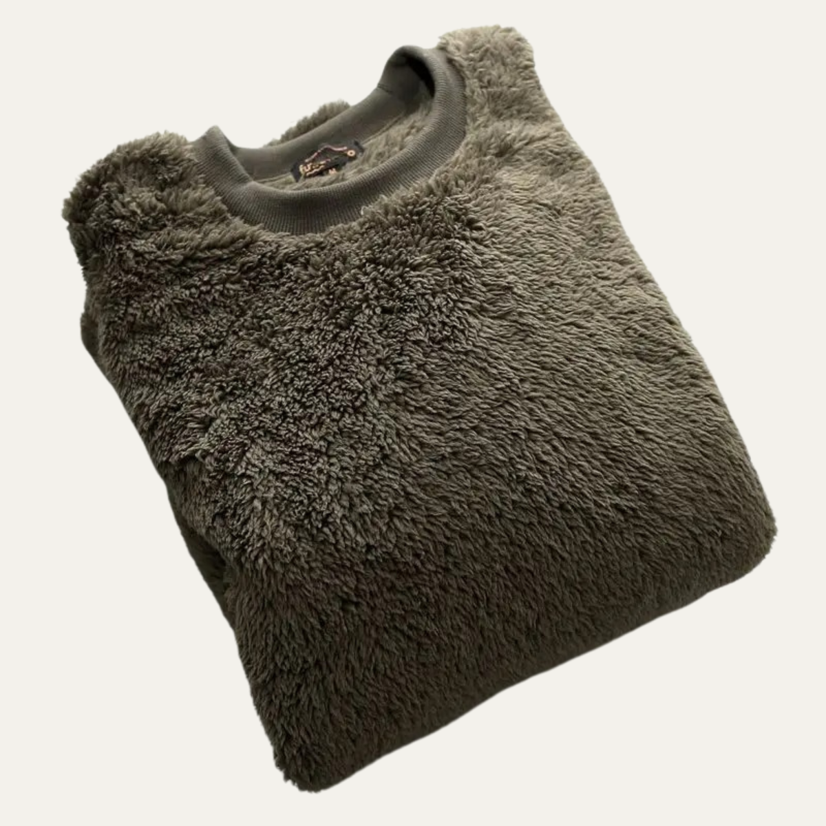 The Merano – Pull homme d’hiver en maille ultra-douce effet velours