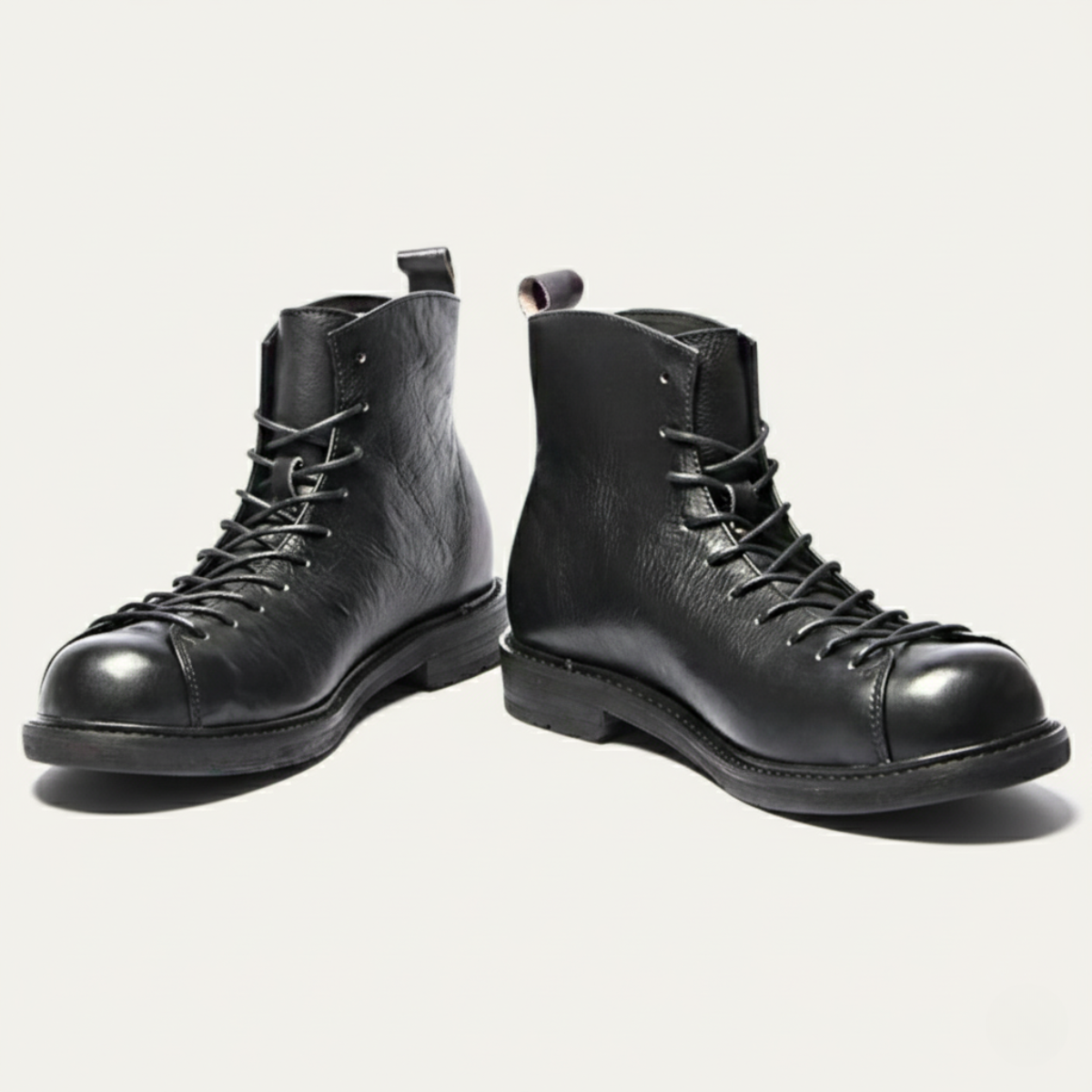 The Cranleigh Bottes en Cuir à Lacets pour Homme au Style Rustique et d’Extérieur