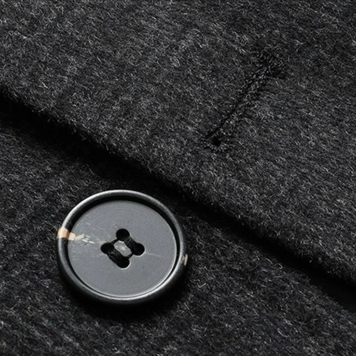 The Southgate - manteau trench en laine à carreaux mi-long pour hommes