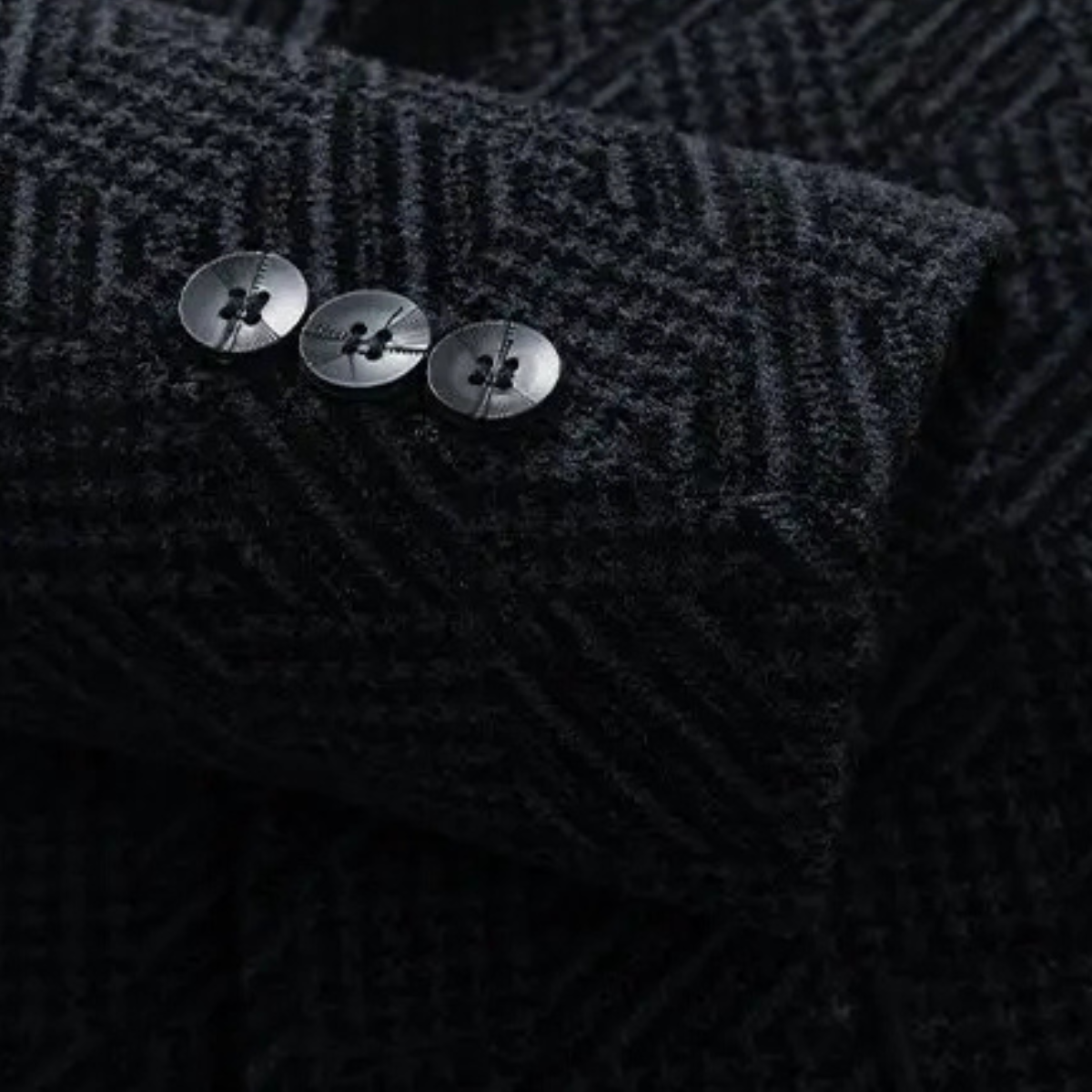 The Ellsworth - Blazer d'hiver chaud et texturé pour homme doublé en polaire