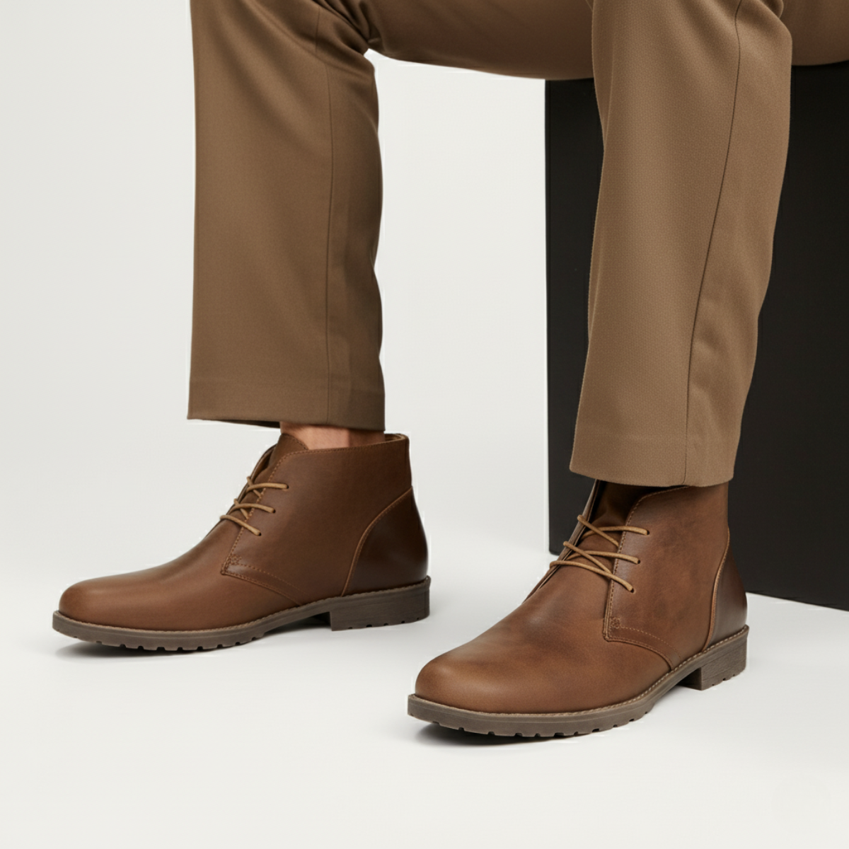 The Salisbury - Bottes en Cuir Classiques de Style Rétro pour Hommes
