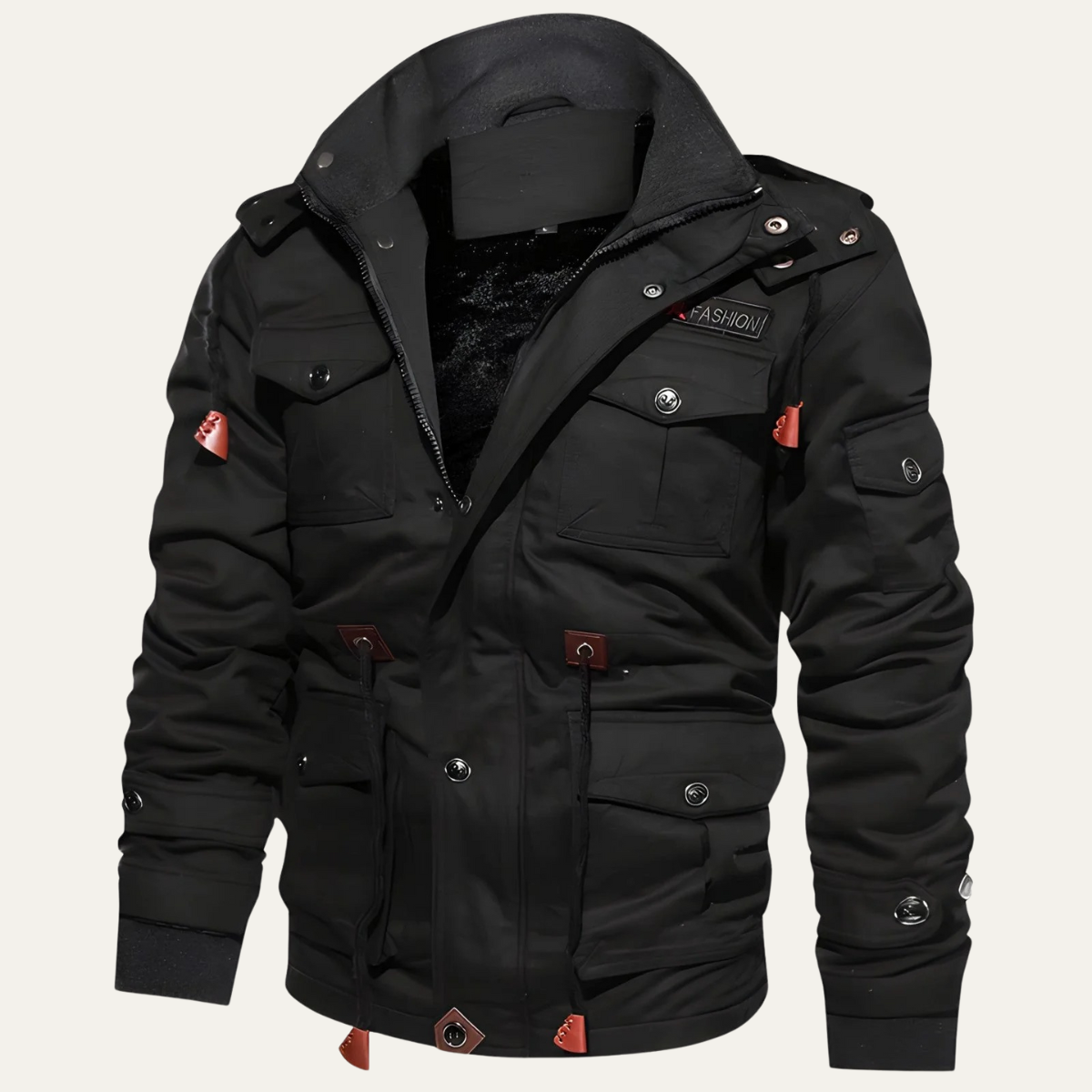 The Lonsdale - Veste Tactique Militaire Imperméable pour Hommes