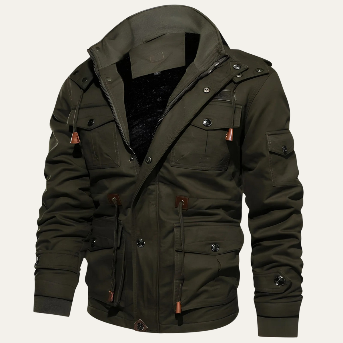 The Lonsdale - Veste Tactique Militaire Imperméable pour Hommes