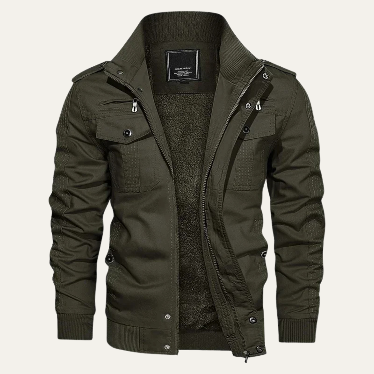 The Fairfax Blouson bomber chaud doublé polaire pour homme