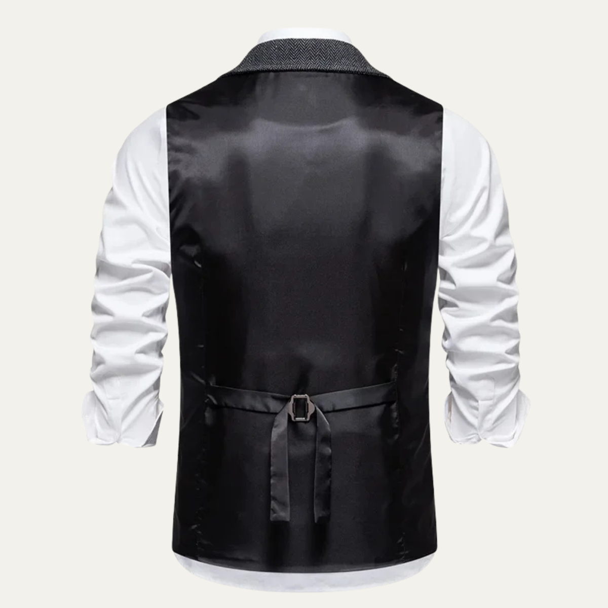 The Wallingford – Gilet Homme Sans Manches Laine Motif Chevrons Élégant