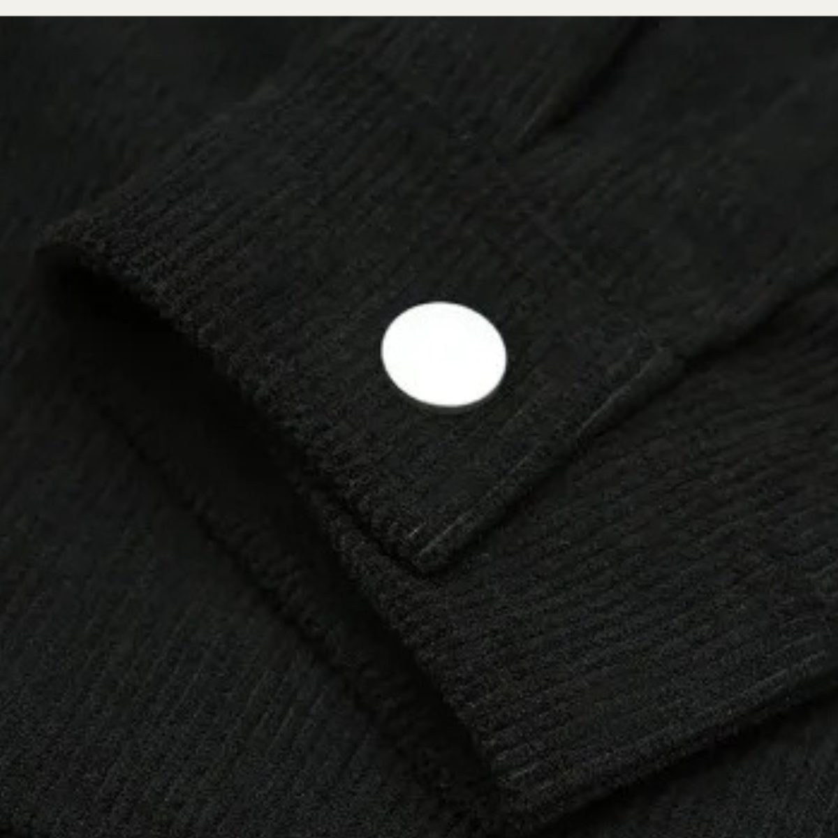 The Whitmore - Veste en velours côtelé ample à boutons pour homme