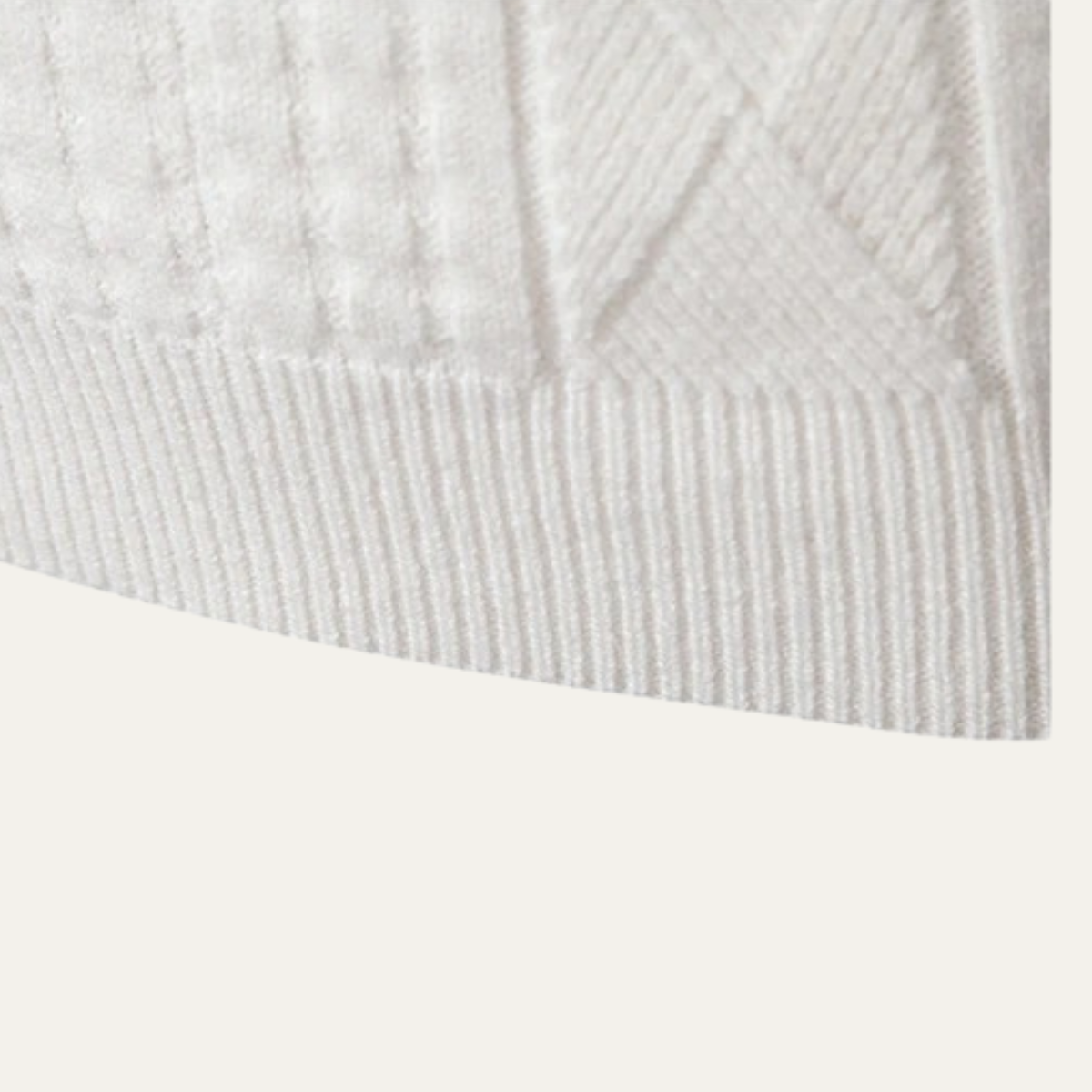 The Brunico – pull en maille torsadée slim fit pour homme