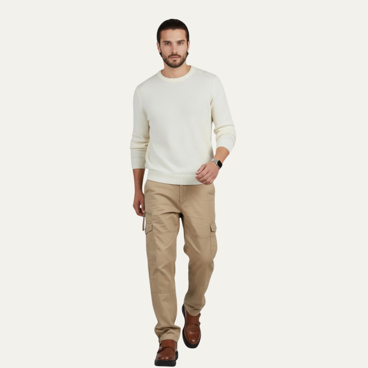 The Castelfranco - Pantalon militaire tactique pour homme avec multiples poches