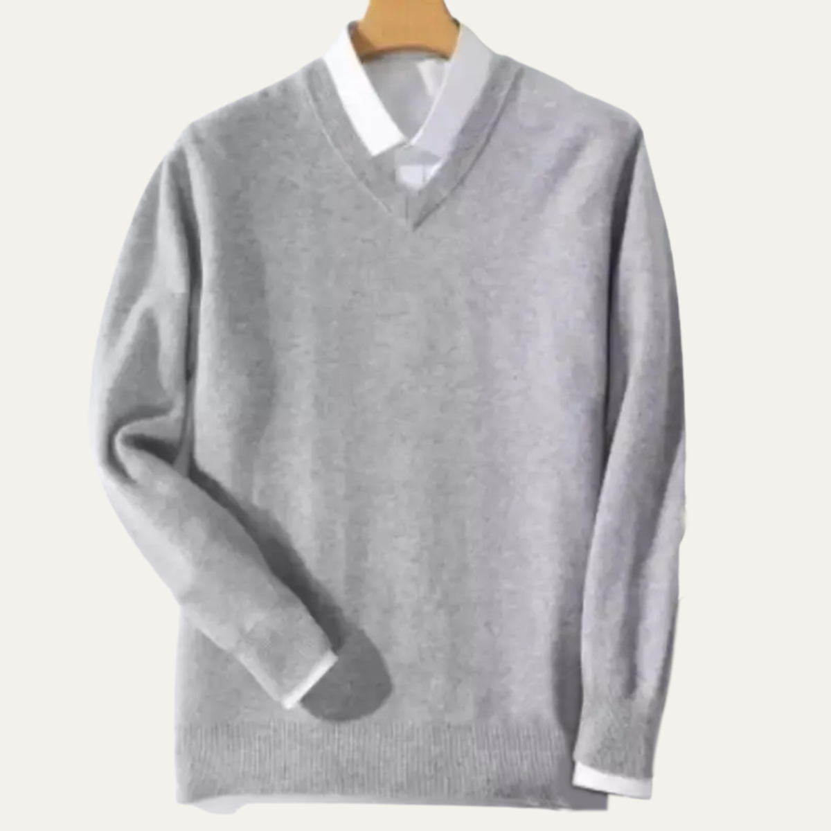 The Brambleton - Pull pour homme 100 % laine cachemire douce et luxueuse