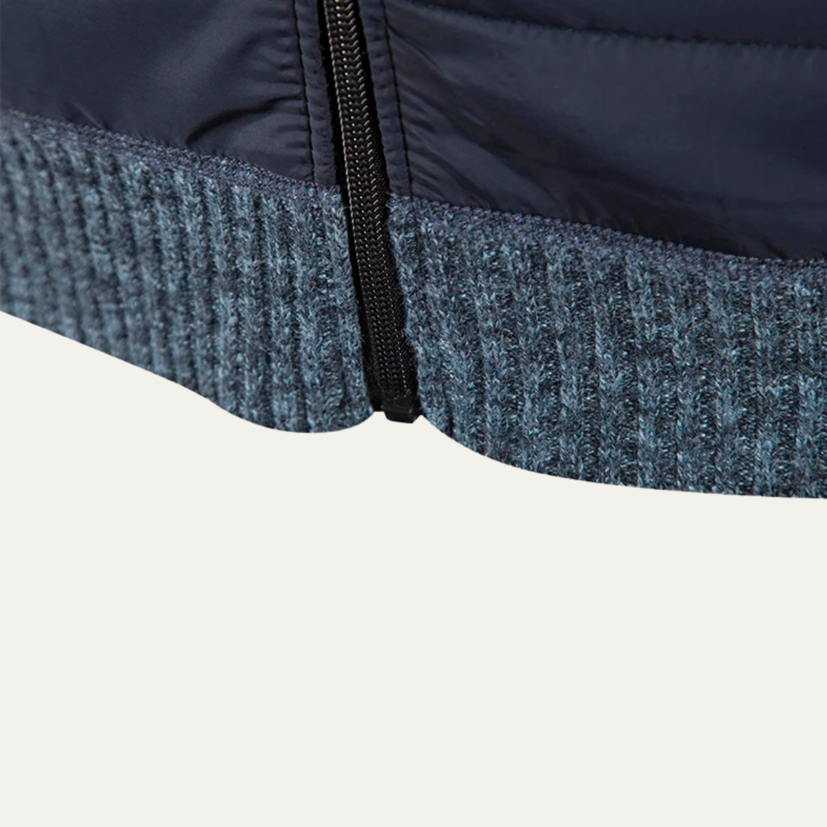 The Hillston - Veste d'Hiver Zippée à Col Montant Rembourrée pour Hommes