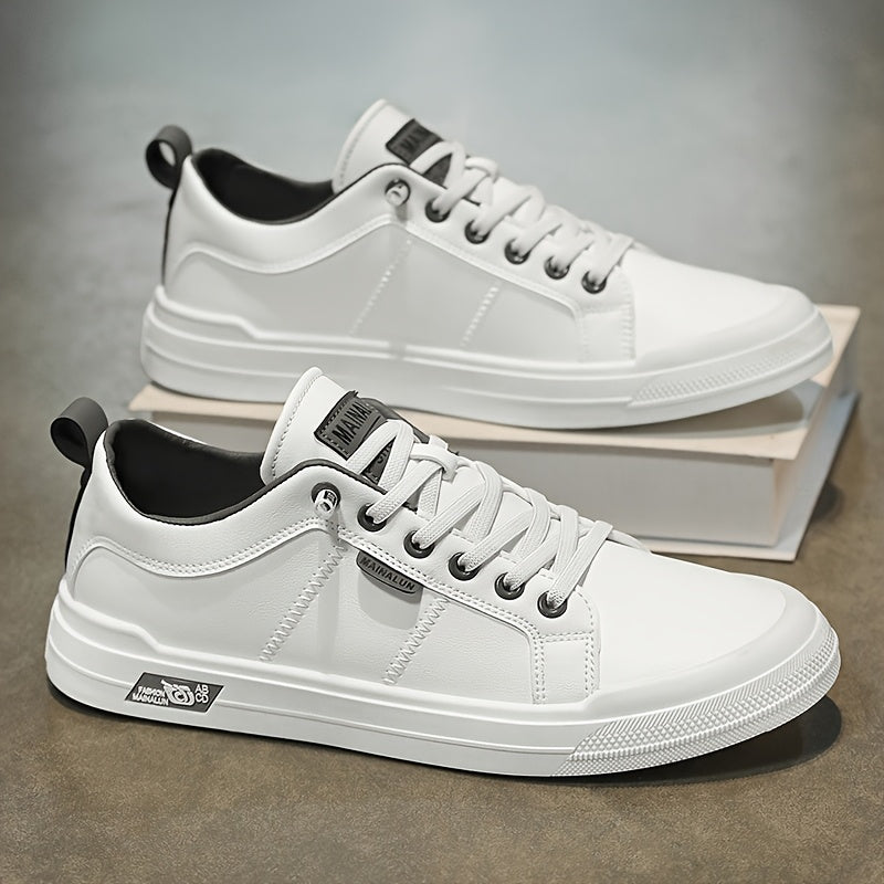 The Surrey Baskets en cuir décontractées pour homme – Baskets légères à lacets