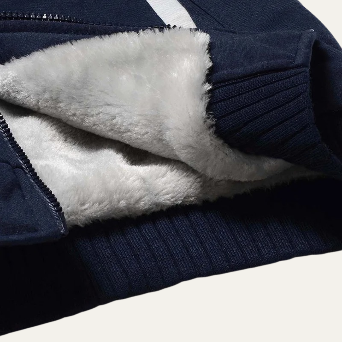 The Taormina - Veste à Capuche Zippée en Polaire d'Hiver pour Hommes