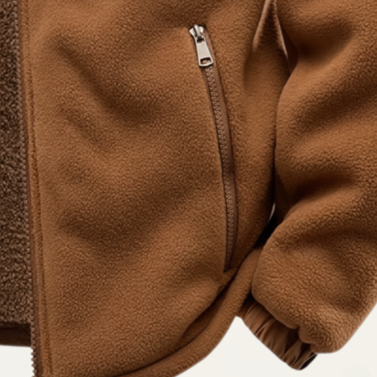 The Hearthstone - Veste à Capuche Chaude Doublée en Fleece pour Hommes