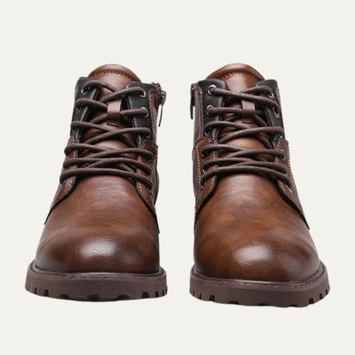 The Stanhope - Bottes de Biker Vintage Durables pour Hommes