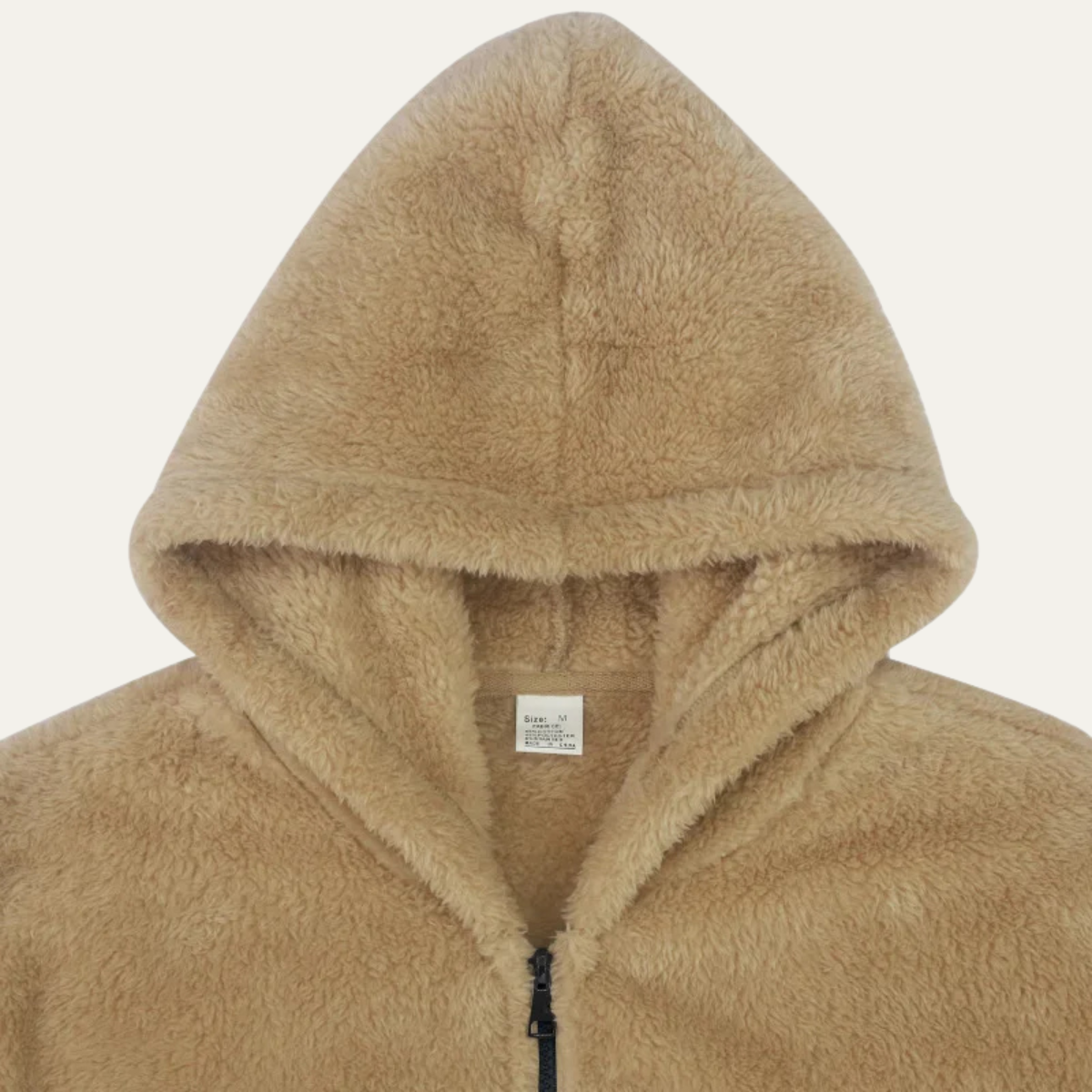 The Brixton - Veste à capuche en velours doux et chaud pour homme