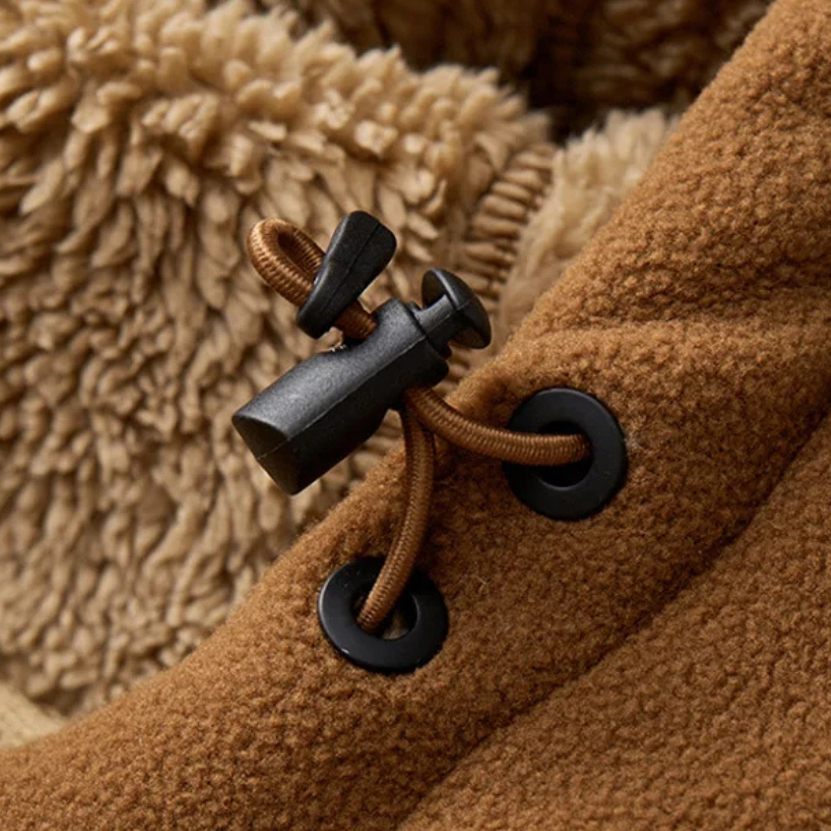 The Glenhaven - Veste à Capuche Zippée en Polaire Soft Shell d'Hiver pour Homme