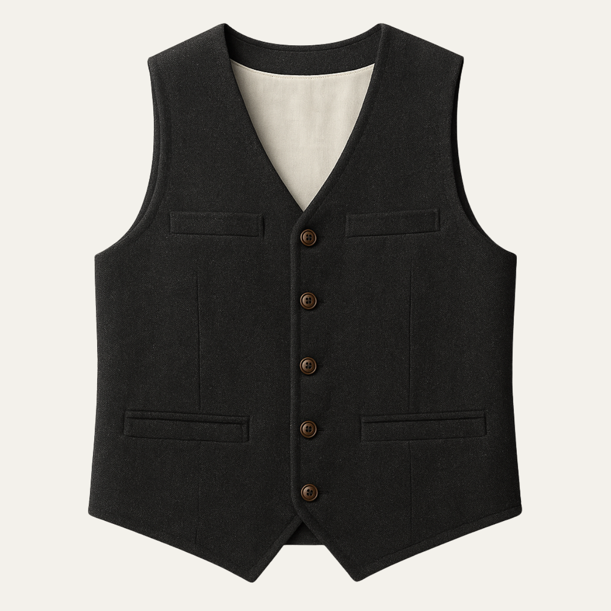 The St. Andrews Le Gilet Vintage pour Homme - Élégant Gilet de Costume Boutonné