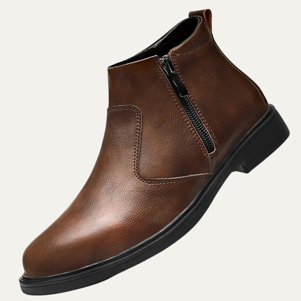 The Bracciano Les Bottines Classiques en Cuir à Fermeture Éclair pour Homme