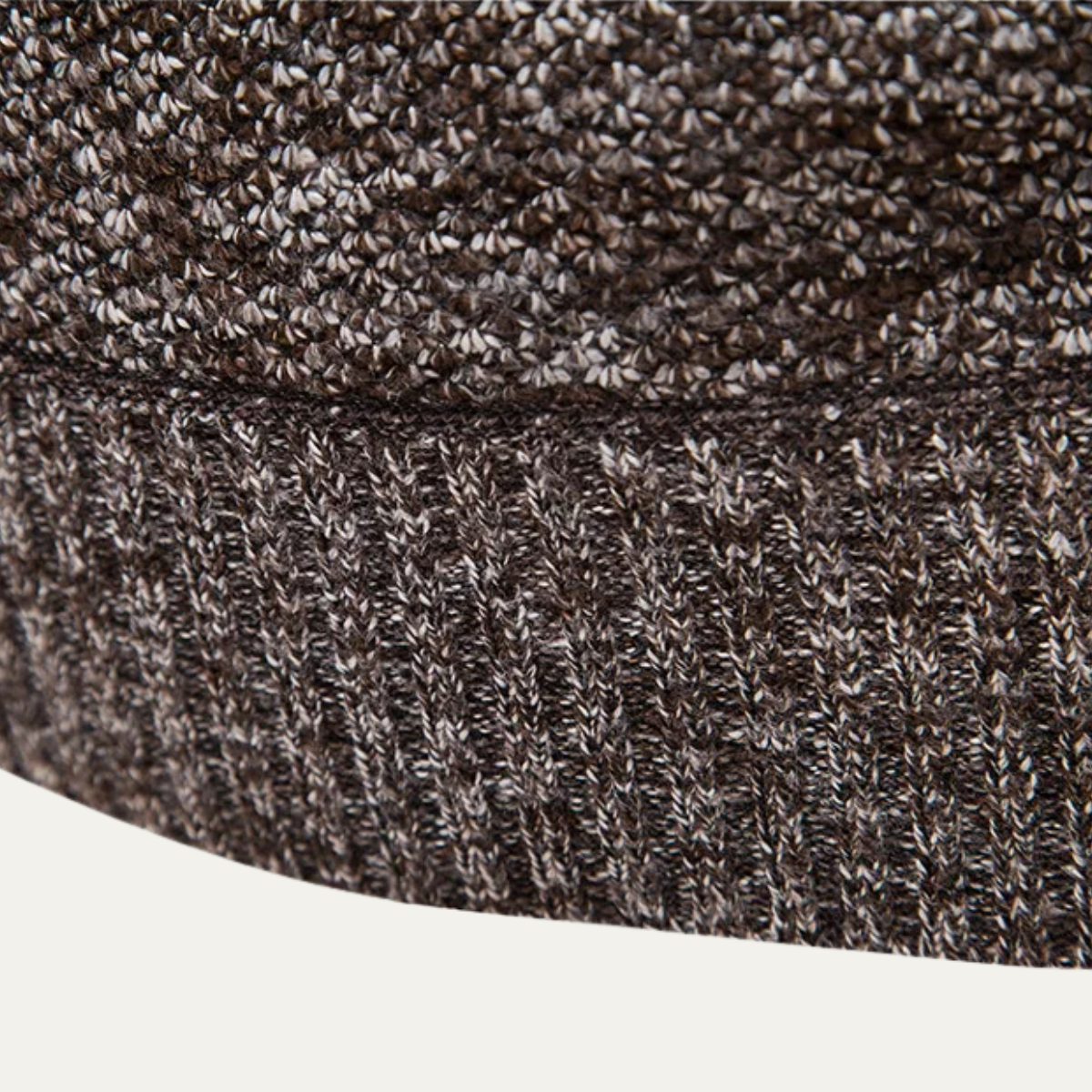 The Alessandria – Pull Col Roulé en Tricot Mélangé Homme