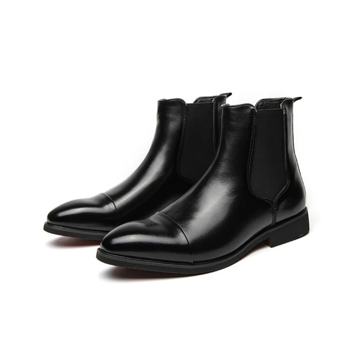 The Savile Bottes Chelsea en cuir pour homme
