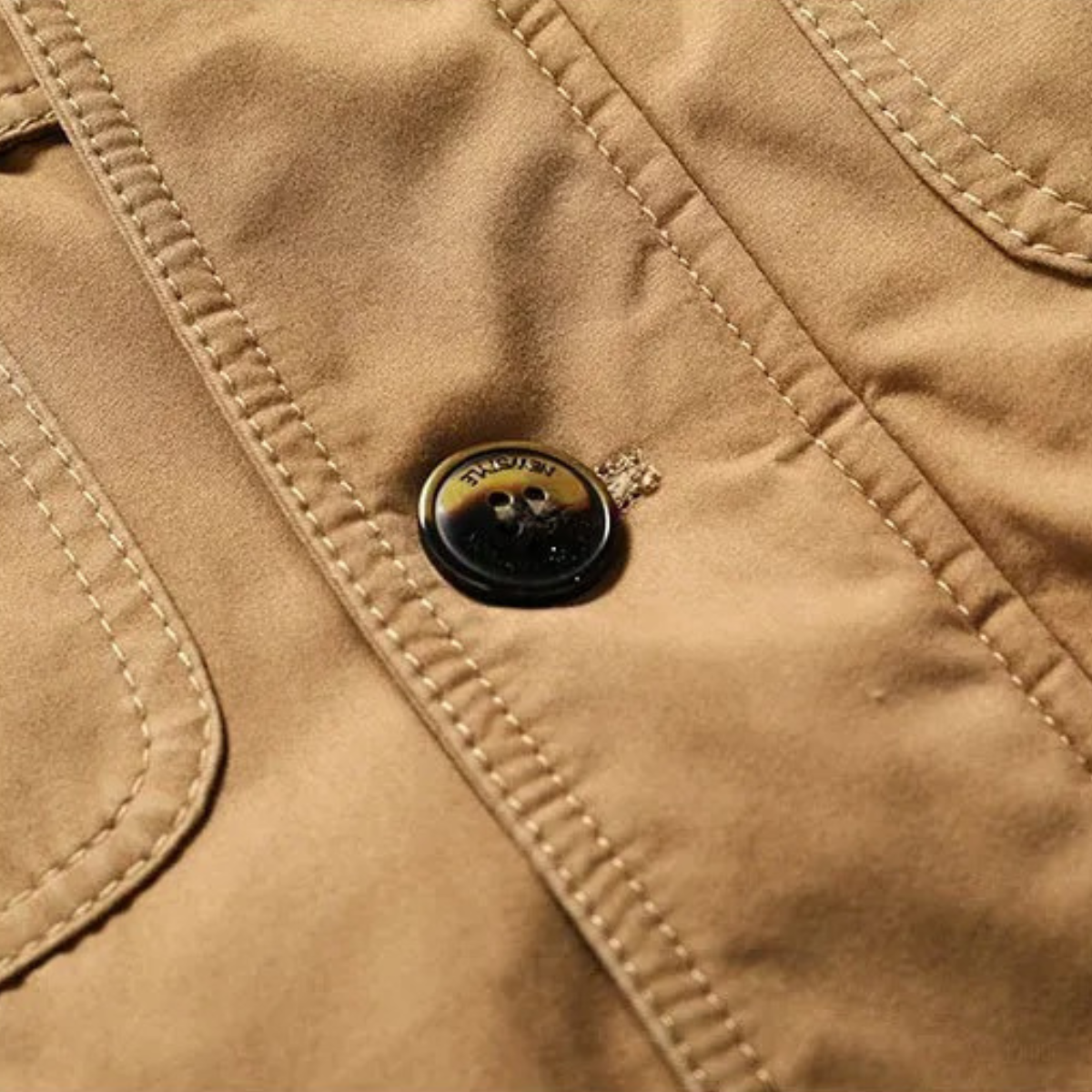 The Valpolicella - Parka d'hiver à capuche pour homme avec doublure en polaire