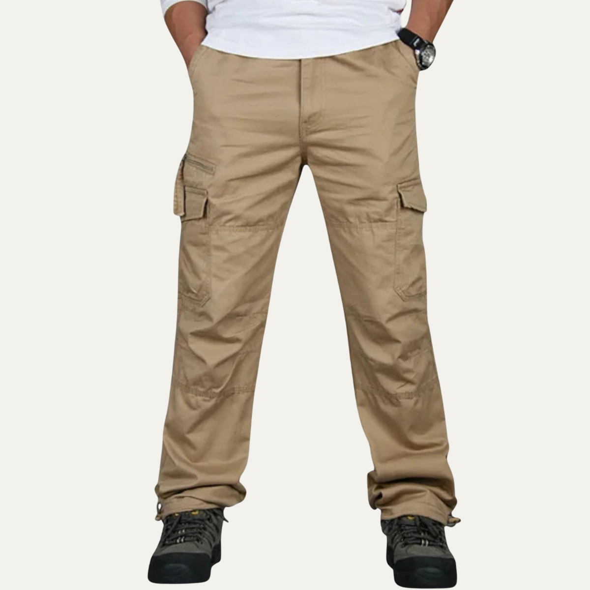 The Castelfranco - Pantalon militaire tactique pour homme avec multiples poches