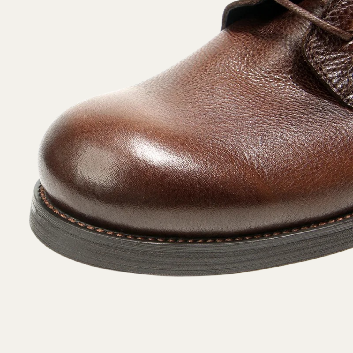 The St Davids - Bottes Casual en Cuir Retro pour Hommes