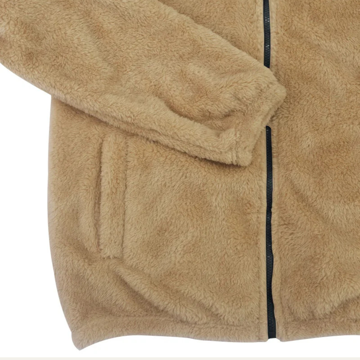 The Brixton - Veste à capuche en velours doux et chaud pour homme