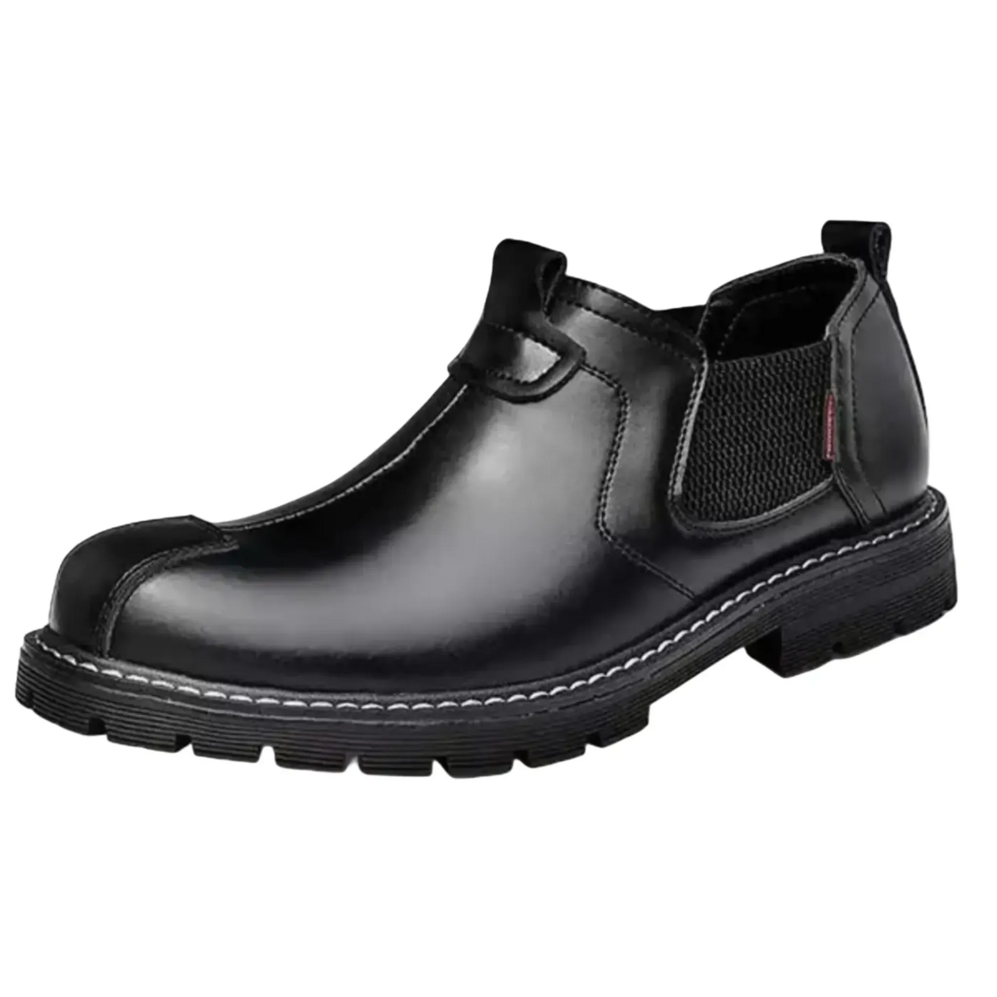 The La Thuile Bottes Chelsea à enfiler en cuir pour homme