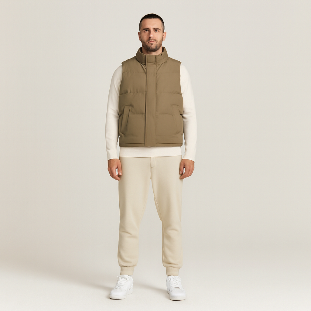 The Bellagio Le Gilet Matelassé Puffer pour Homme - 2025