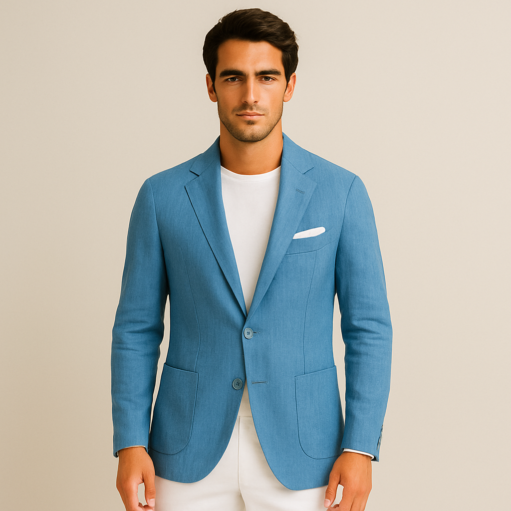 The Miami Blazer d'été en lin - Invités de mariage Hommes - Occasions formelles