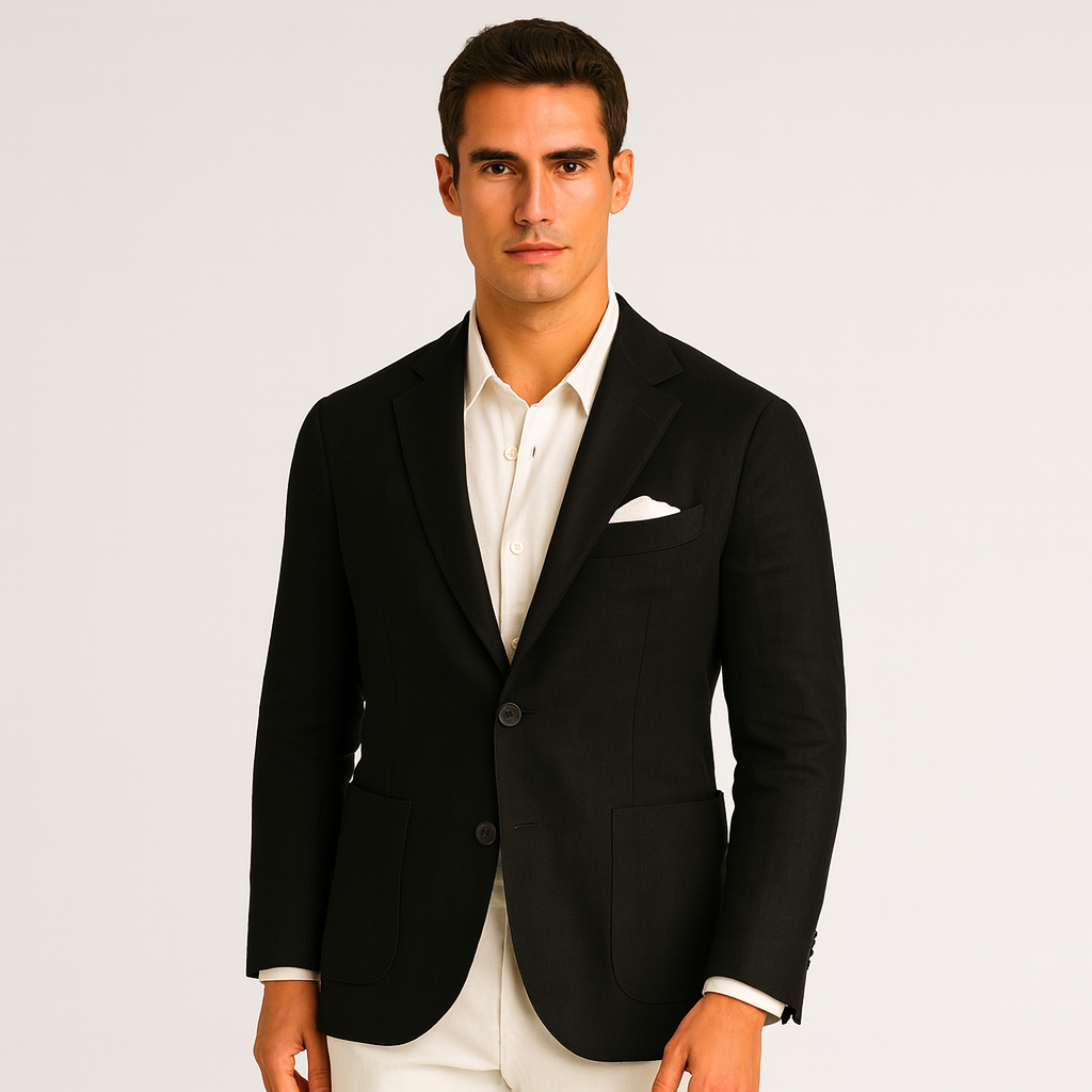 The Miami - Blazer d'été en lin pour homme - Invité à un mariage pour homme - Occasions formelles