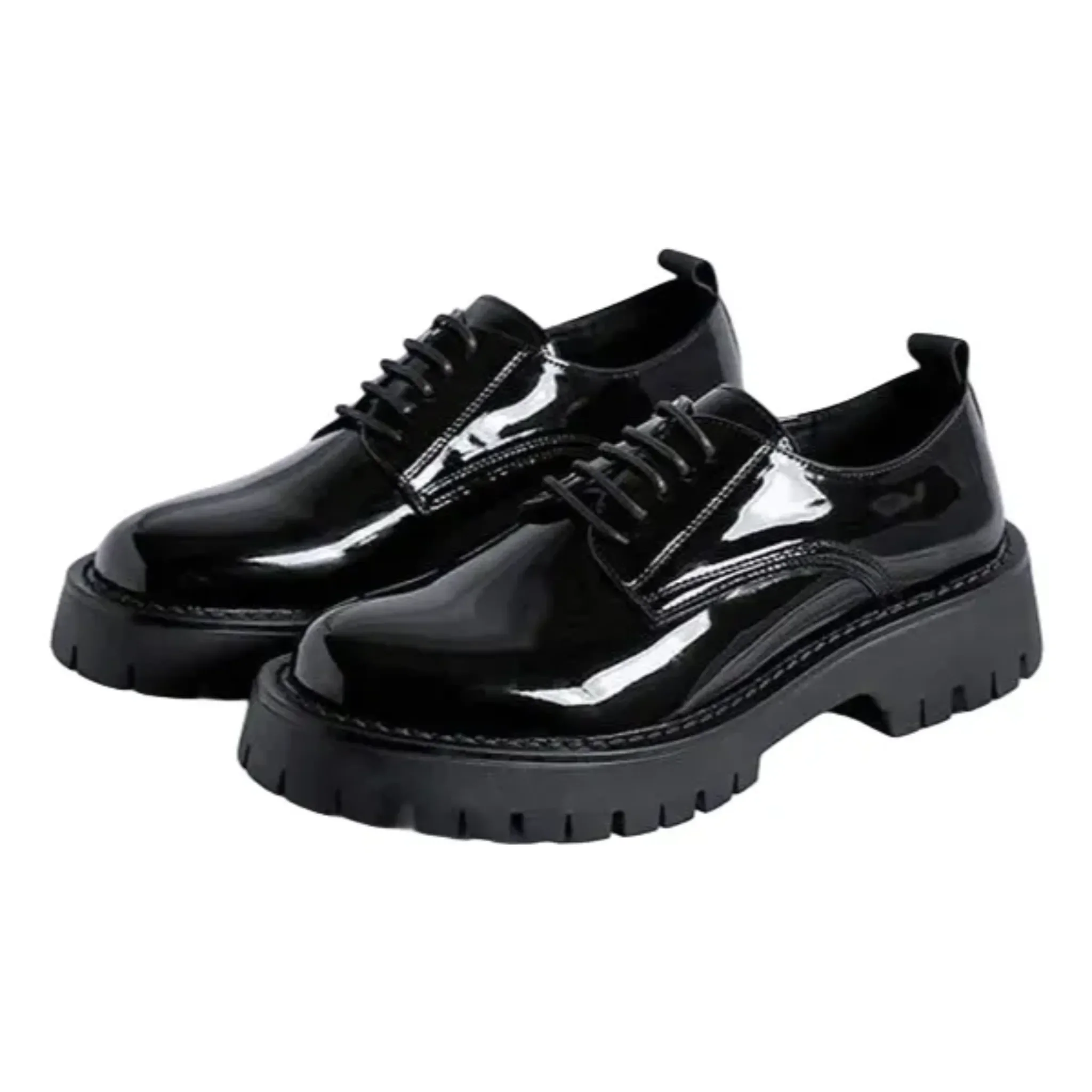 The Forte dei Marmi Chaussures habillées Oxford en cuir verni pour homme