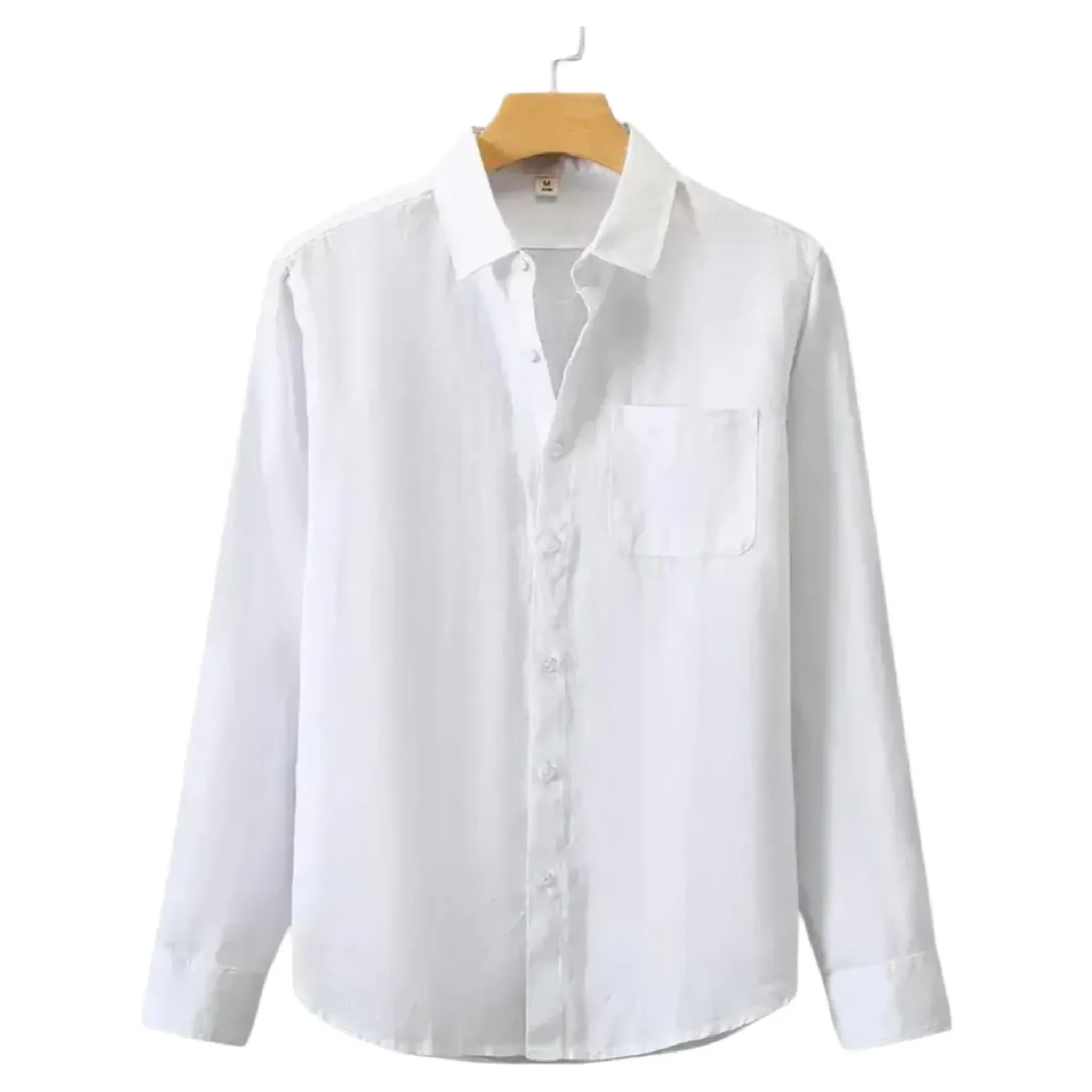 The Ventimiglia Chemise classique à manches longues et boutons pour homme