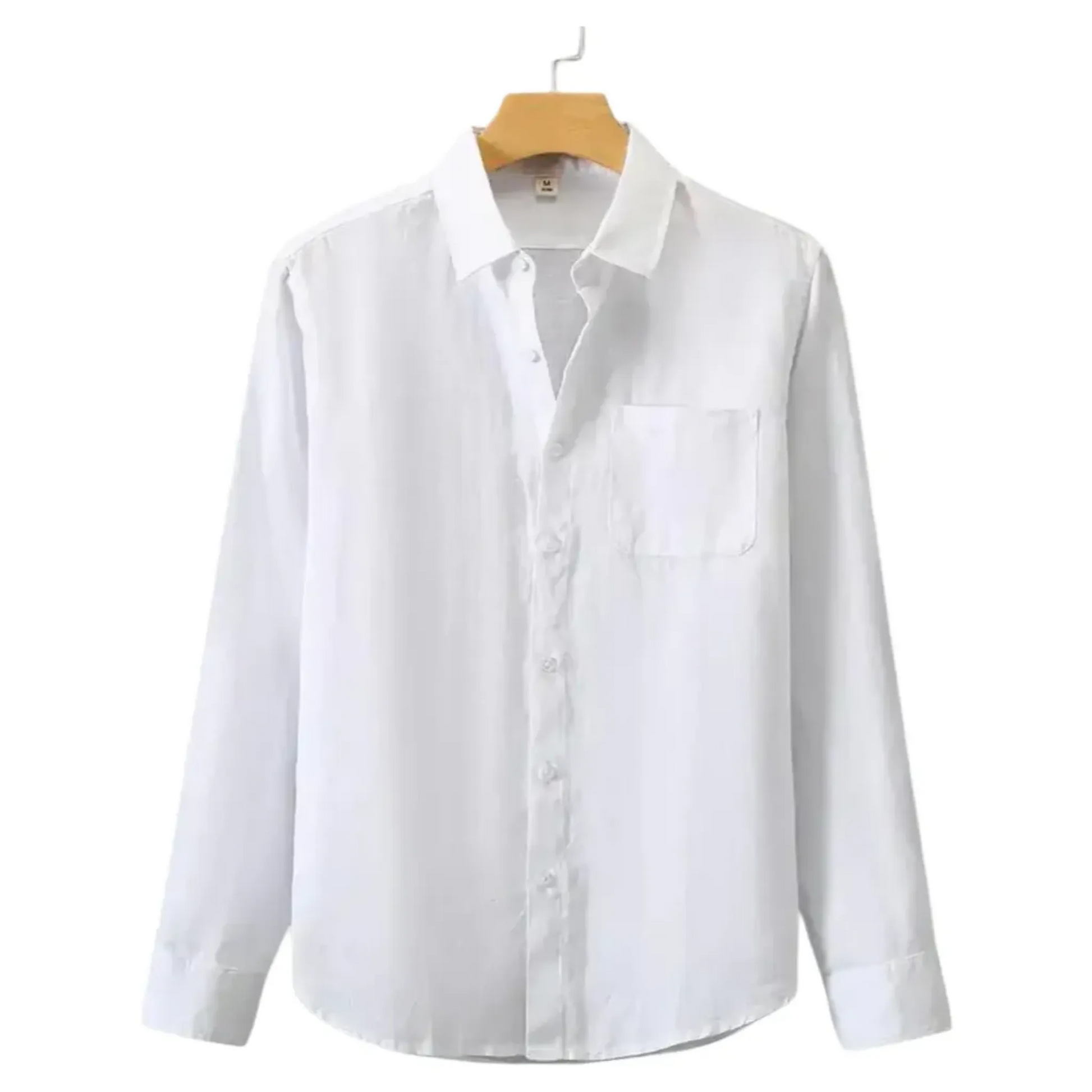 The Ventimiglia Chemise classique à manches longues et boutons pour homme