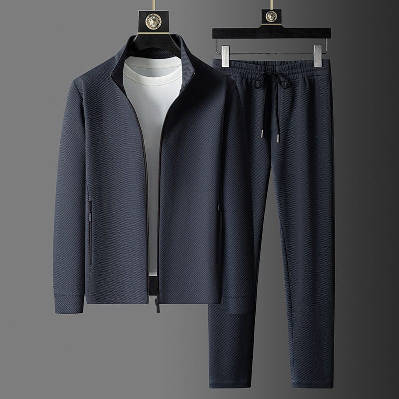 The Benevento Ensemble survêtement décontracté pour homme – Veste zippée et pantalon de jogging
