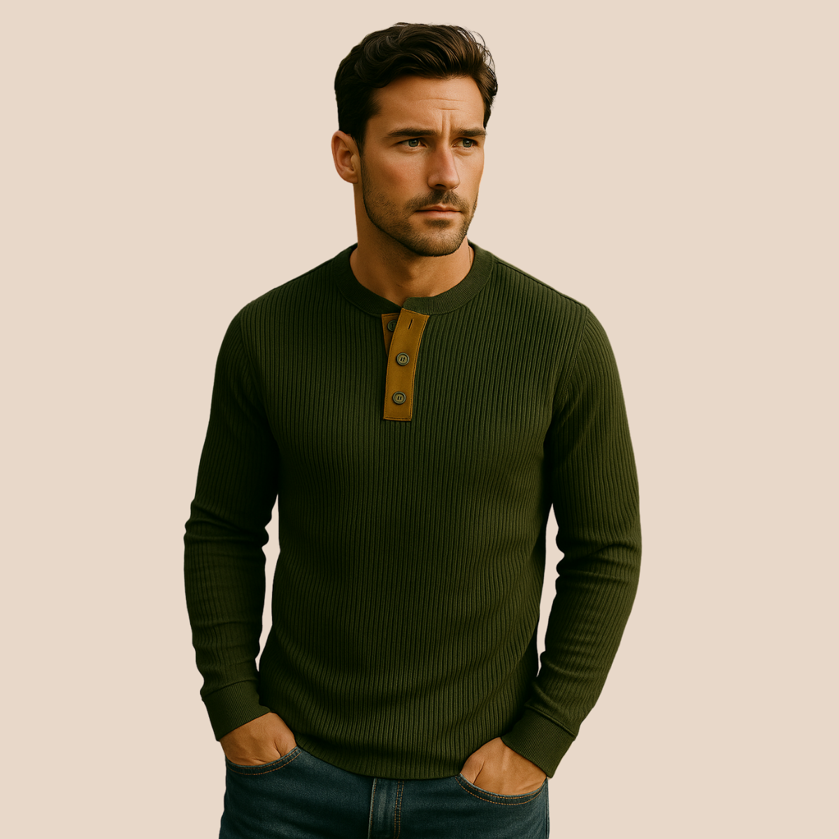 The Cirencester - Pull à col zippé pour homme