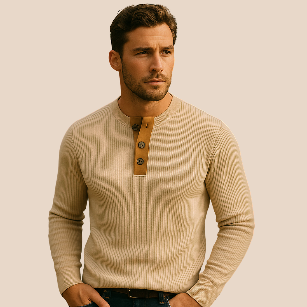 The Cirencester - Pull à col zippé pour homme
