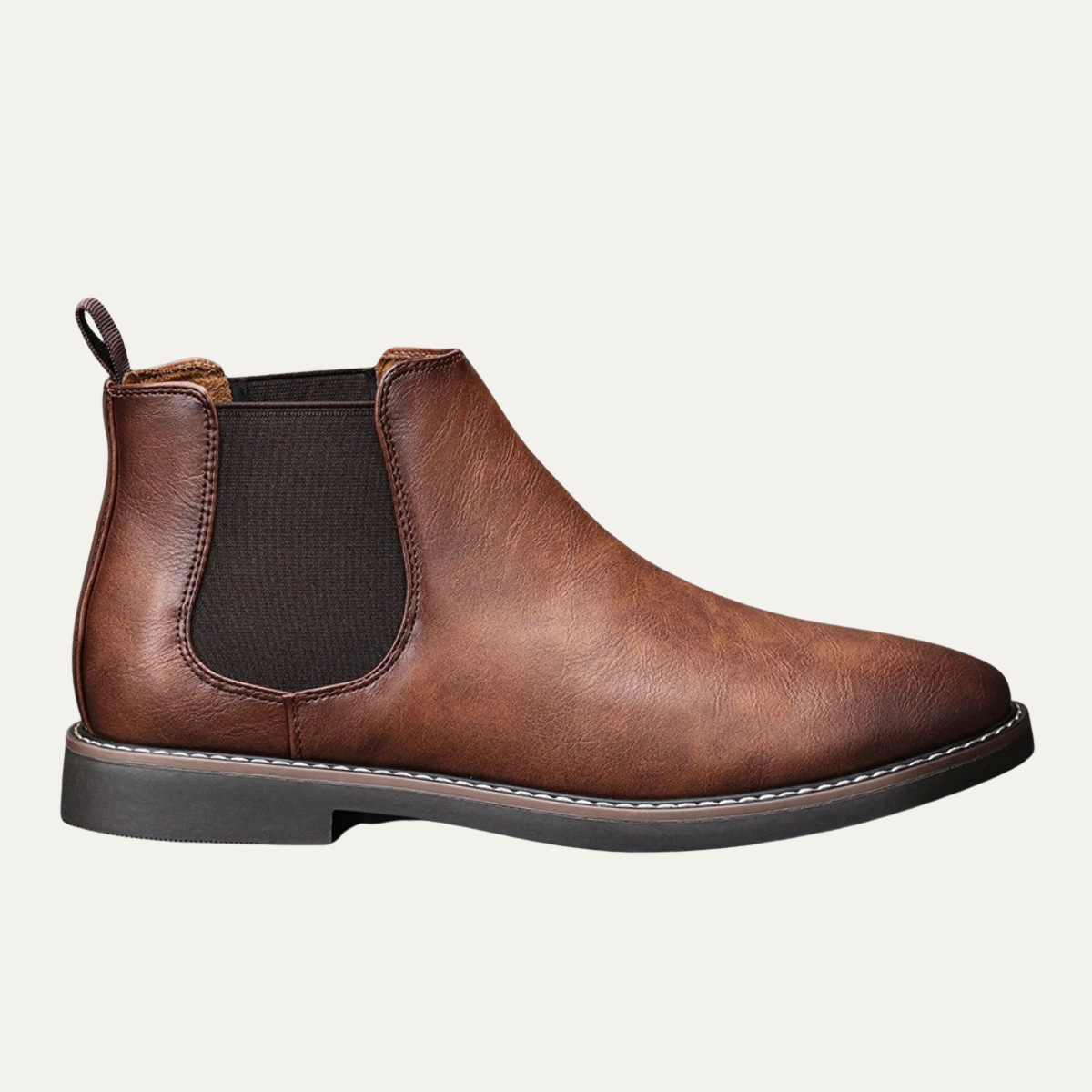 The Montalcino - Bottes Chelsea Classiques en Cuir Marron pour Homme