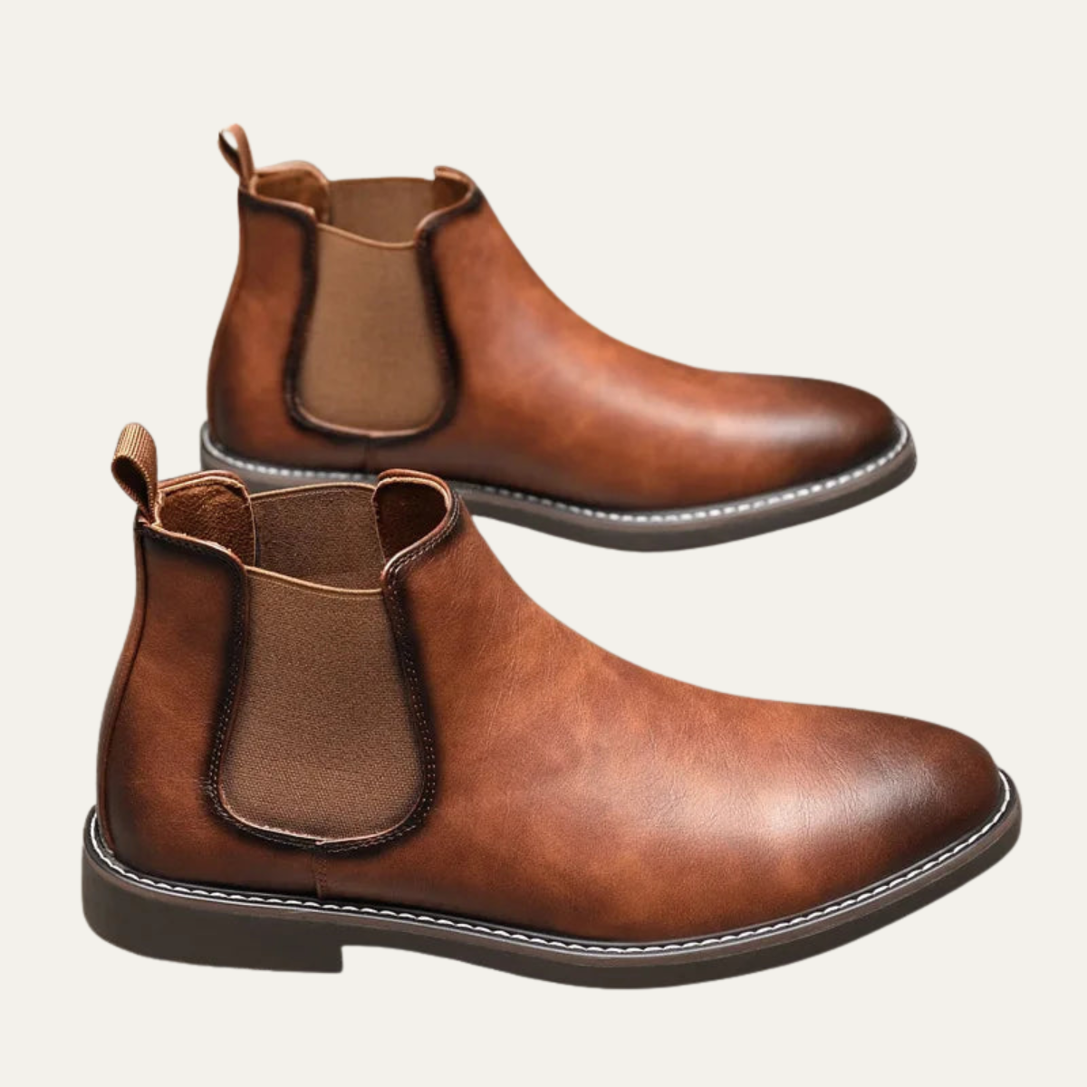 The Fort William - Bottes Chelsea en Cuir Confortables et Élégantes pour Hommes